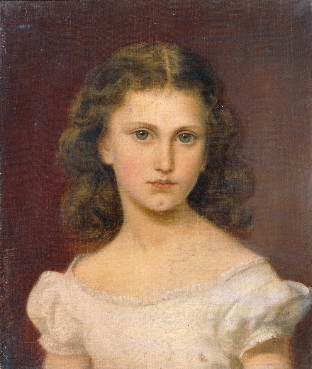 Sidonie Schrotzberg, kunstnerens datter af Franz Schrotzberg