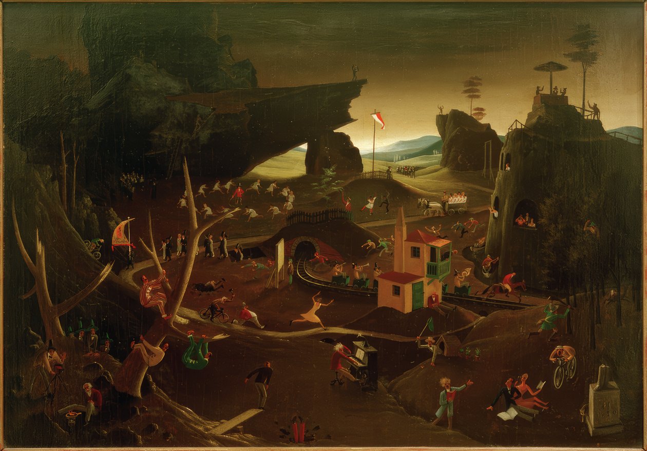 F. Sedlacek, landskab af Franz Sedlacek