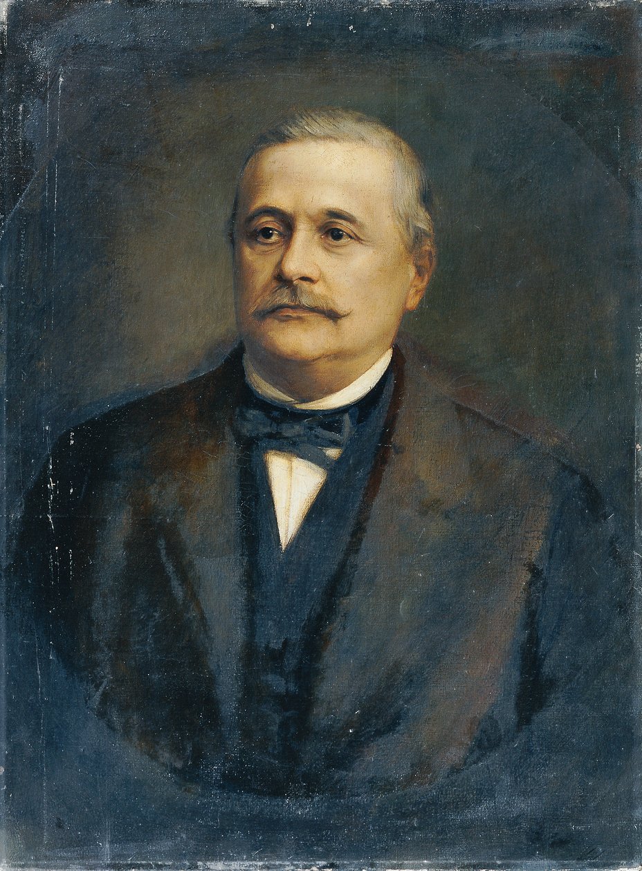 Den kejserlige rådmand og medlem af rigsdagen, Isaak Rubinstein af Franz Seraph von Lenbach