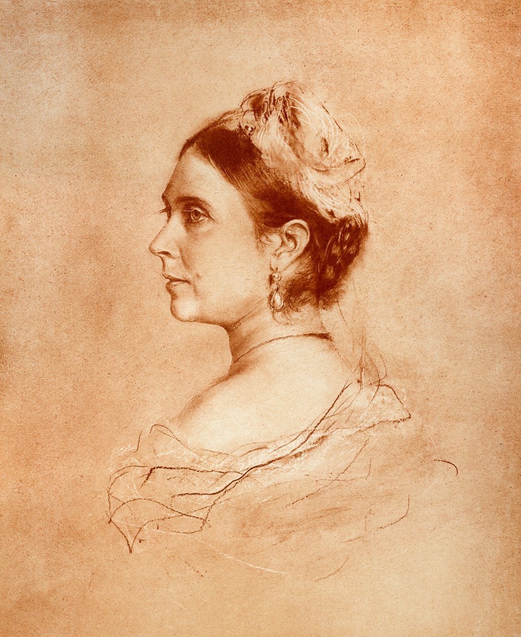 Dronning Victoria af Franz Seraph von Lenbach