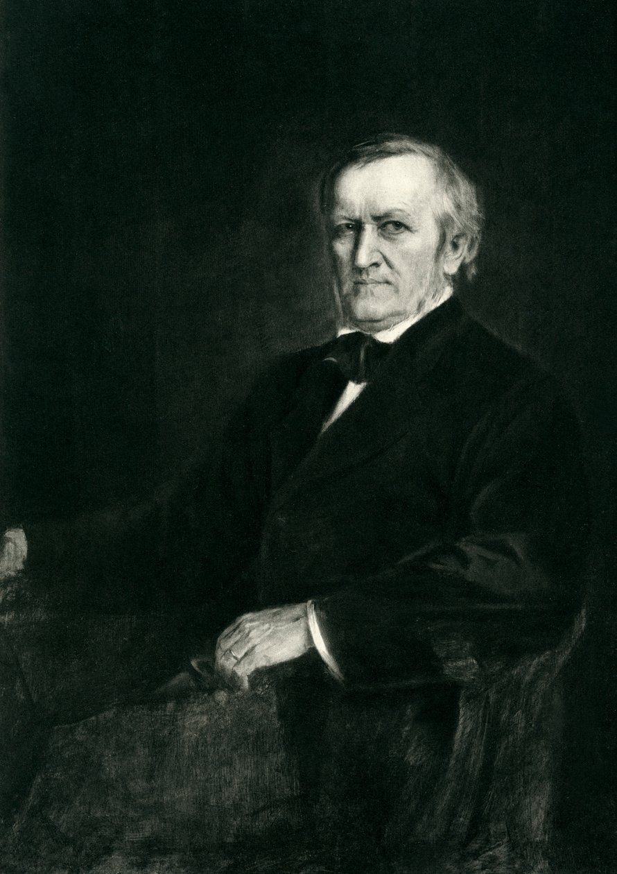 Richard Wagner af Franz Seraph von Lenbach