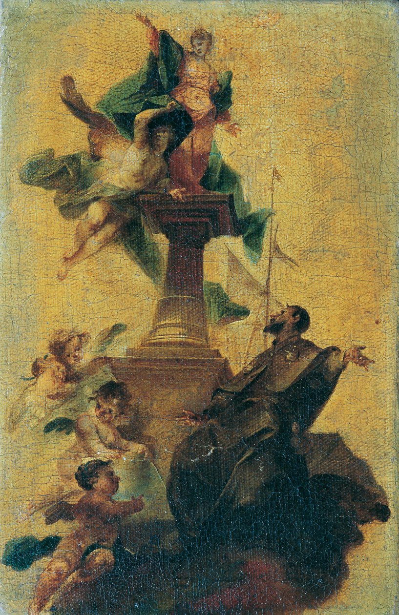 Saint James Major og Faith af Franz Sigrist d. Ä.