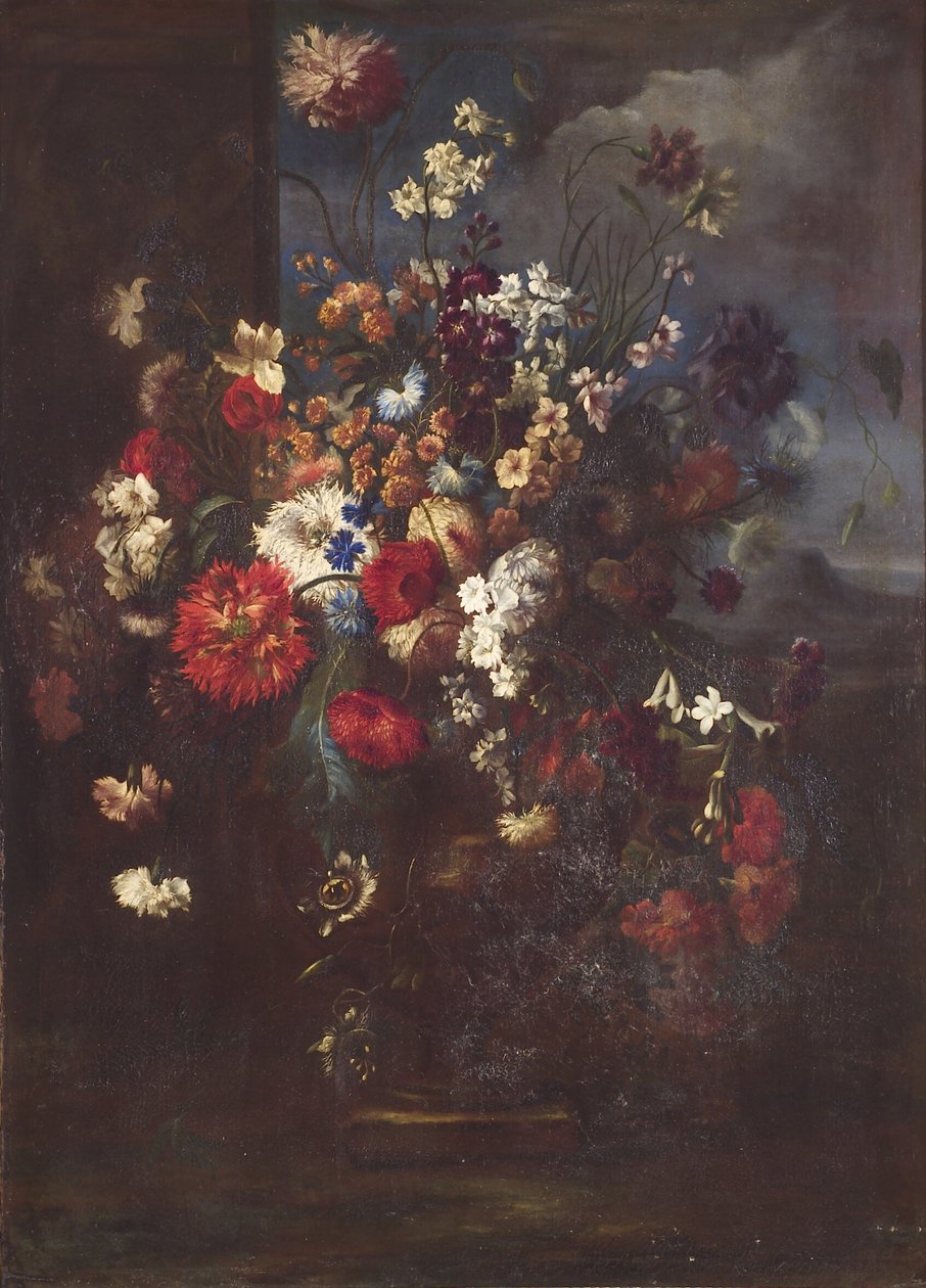 Blomsterstykke af Franz Werner Tamm