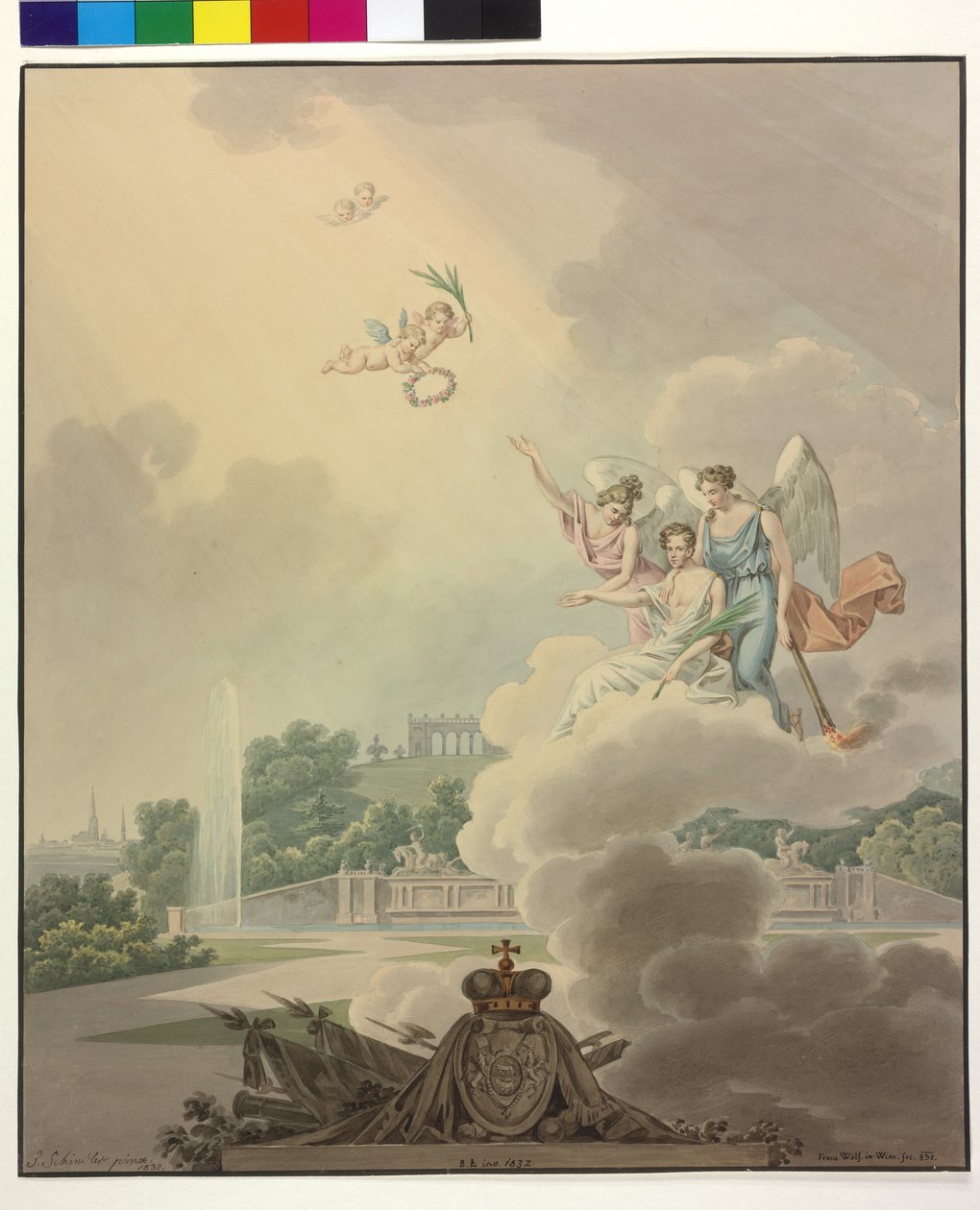 Apotheose af hertugen af Imperial City af Franz Wolf