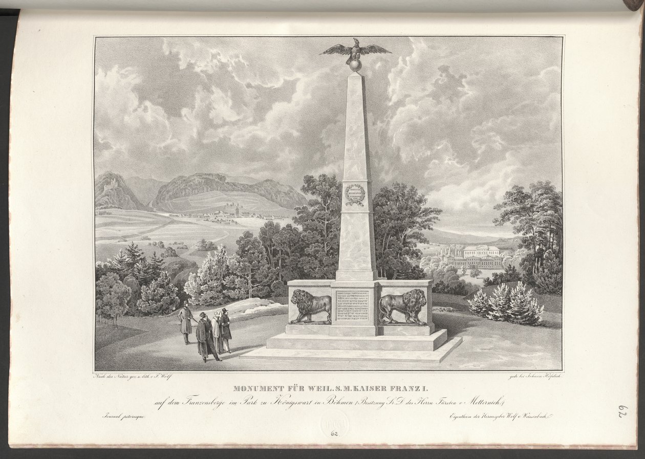 Monument for kejser Franz I af Franz Wolf