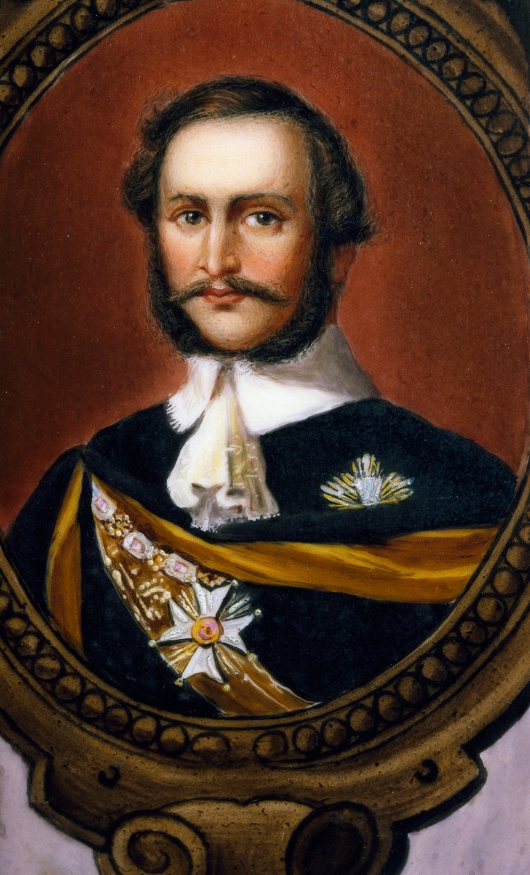 Portræt af Maximilian II af Bayern af Franz Xaver Thallmaier