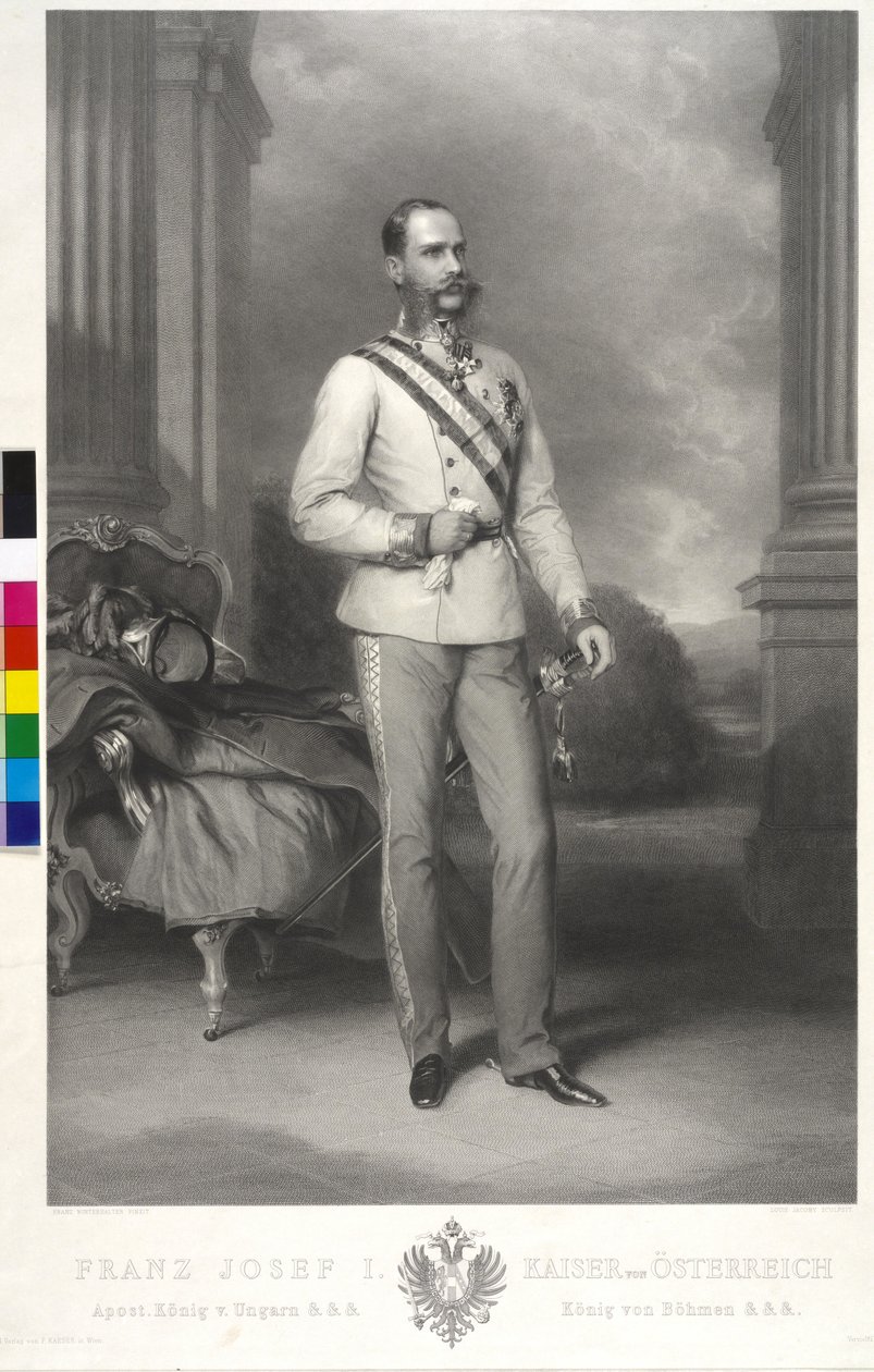 Kejser af Østrig Franz Joseph I af Franz Xaver Winterhalter