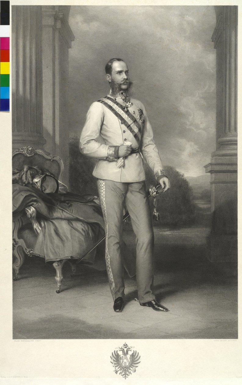 Kejser af Østrig Franz Joseph I af Franz Xaver Winterhalter