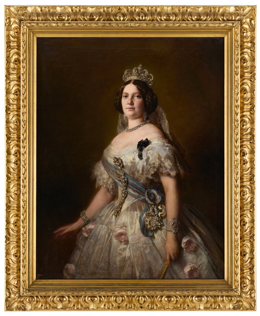 Isabella, dronning af Spanien af Franz Xaver Winterhalter