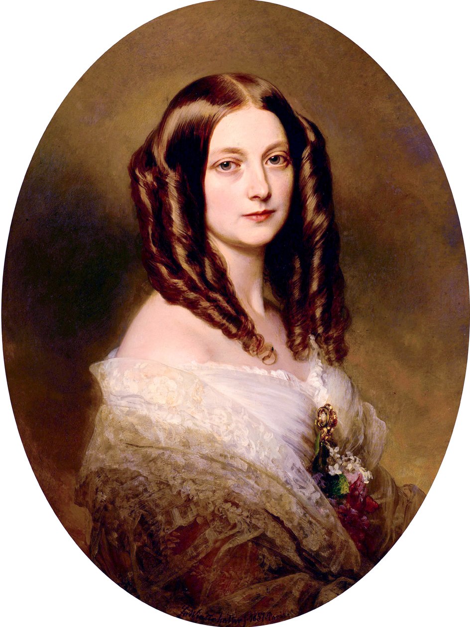 Markioninde af Las Marismas af Franz Xaver Winterhalter