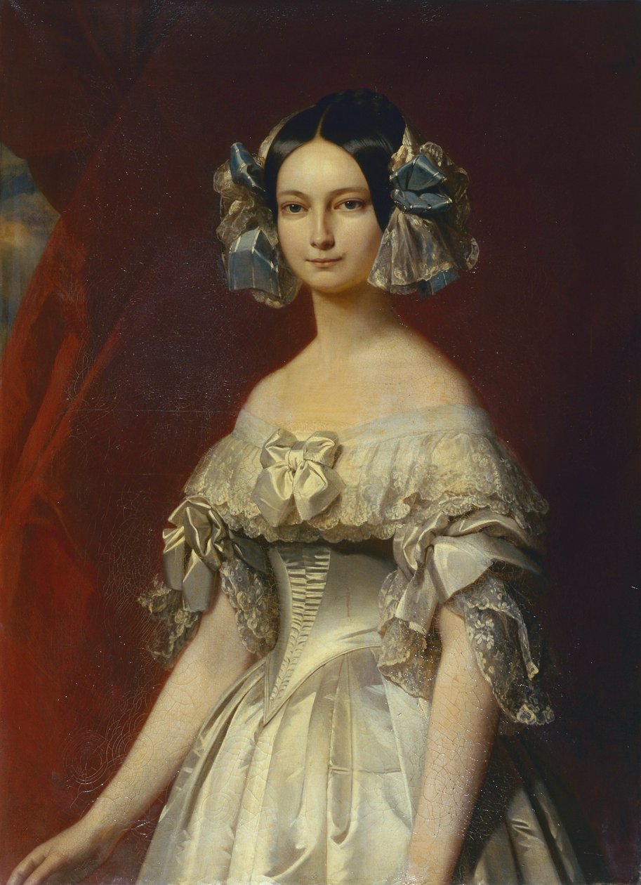 Portræt af Prinsessen Kongelig af Franz Xaver Winterhalter