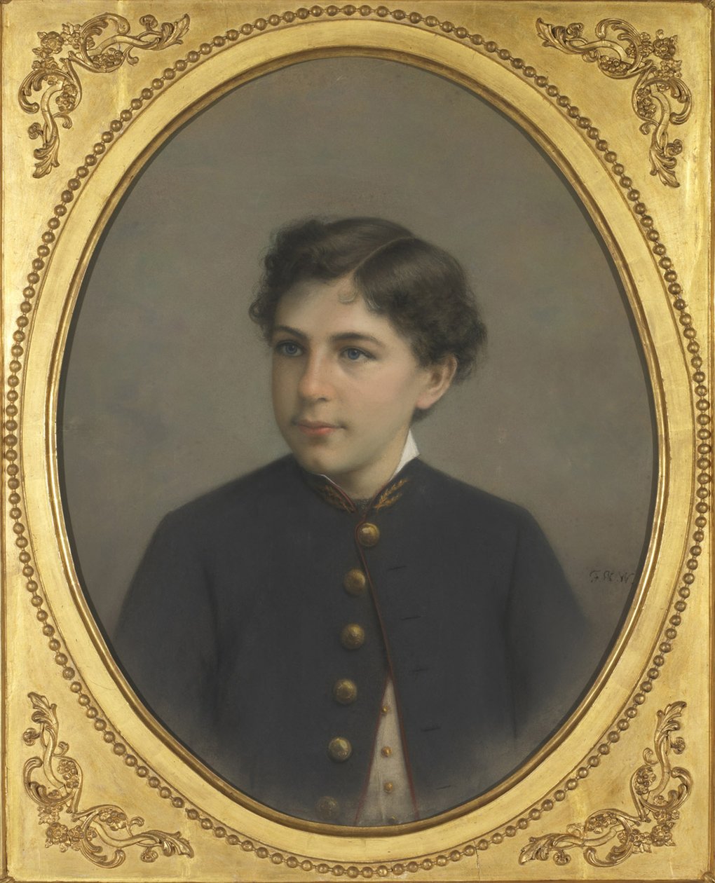 Portræt af Alexandre Antoine, grev Colonna-Walewski 1844-1898, 1860 af Franz Xaver Winterhalter
