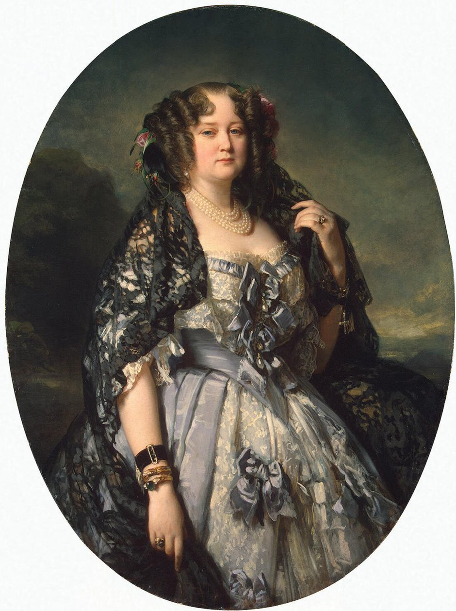 Portræt af prinsesse Sophia Radziwill, 1864 af Franz Xaver Winterhalter
