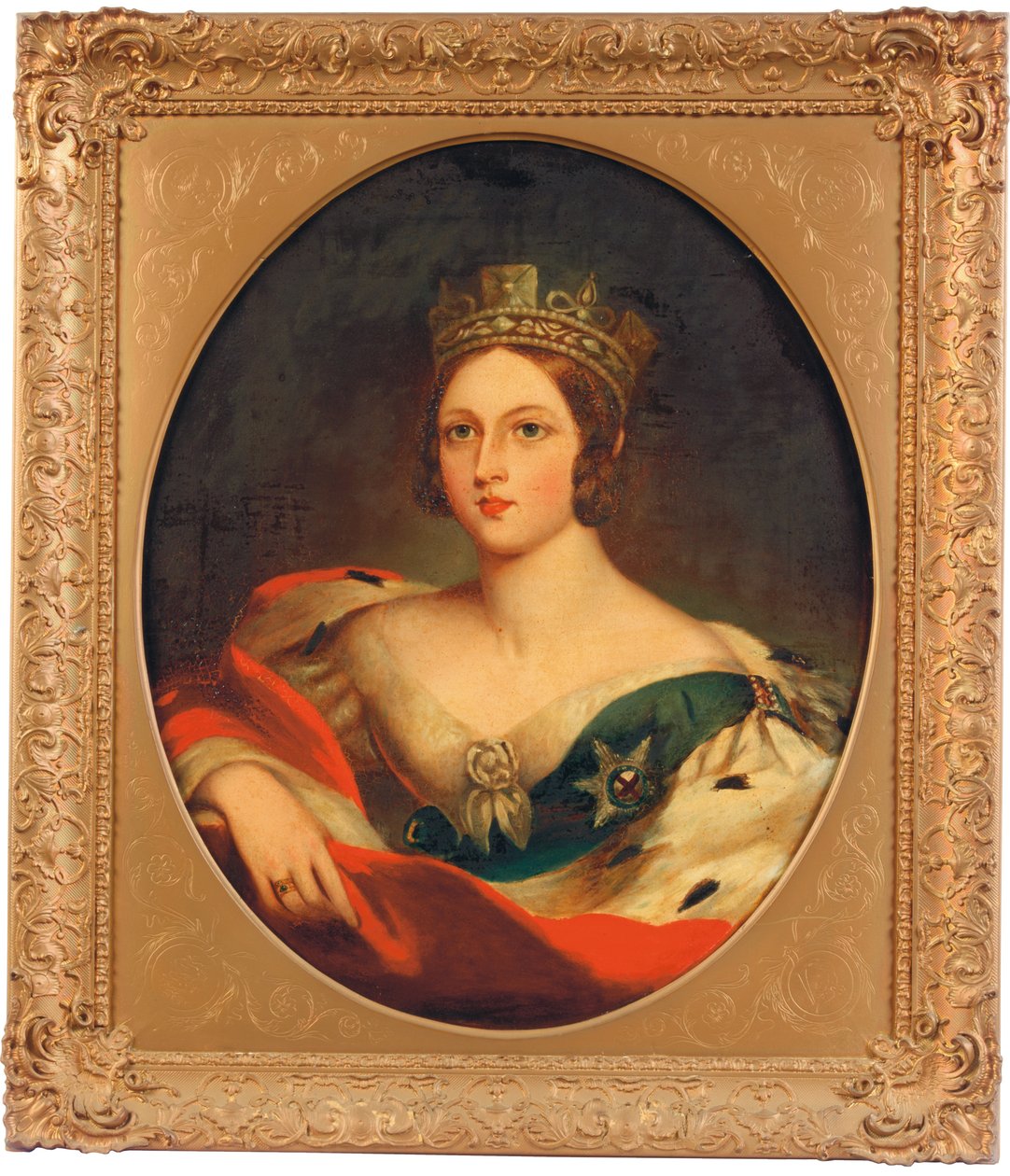 Portræt af dronning Victoria af Franz Xaver Winterhalter