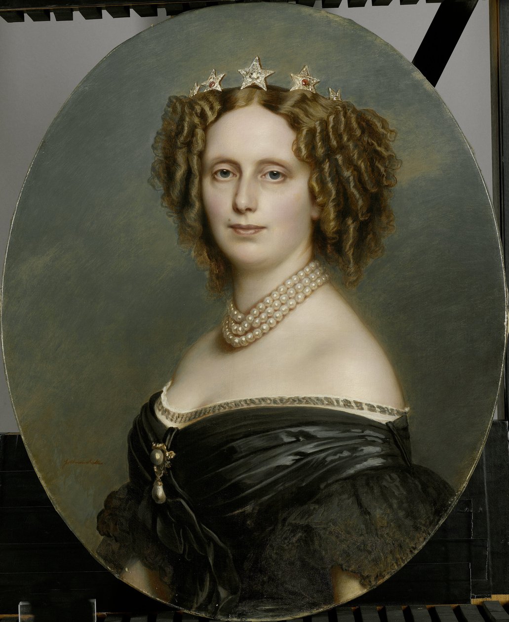 Portræt af Sophia Frederika Mathilda (1818-77), prinsesse af Württemberg af Franz Xaver Winterhalter