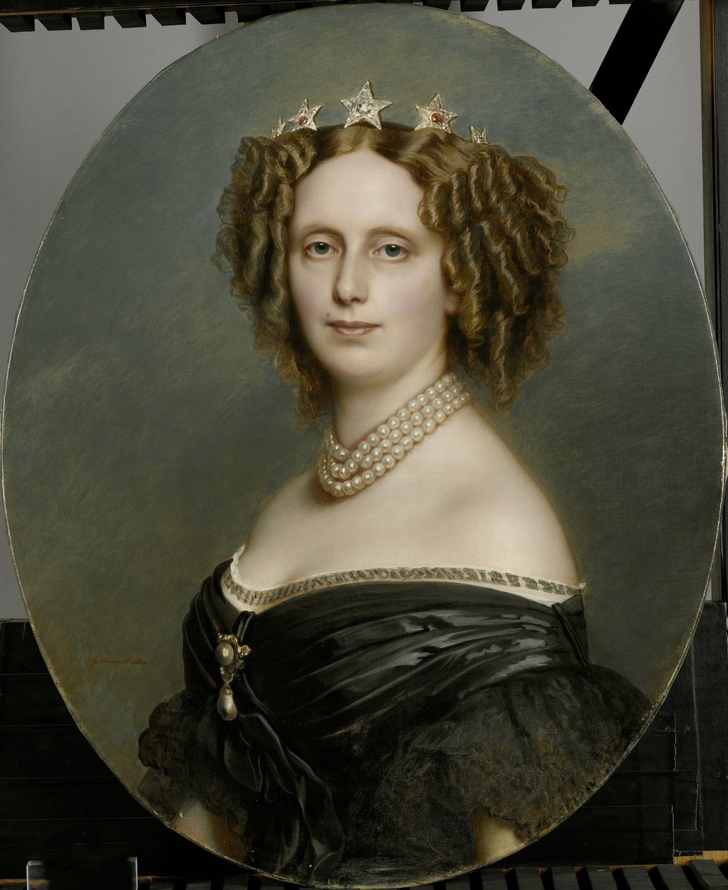 Portræt af Sophia Frederika Mathilda (1818-77), prinsesse af Württemberg af Franz Xaver Winterhalter