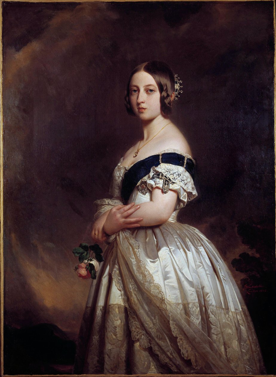 Portræt af Victoria I, dronning af England af Franz Xaver Winterhalter