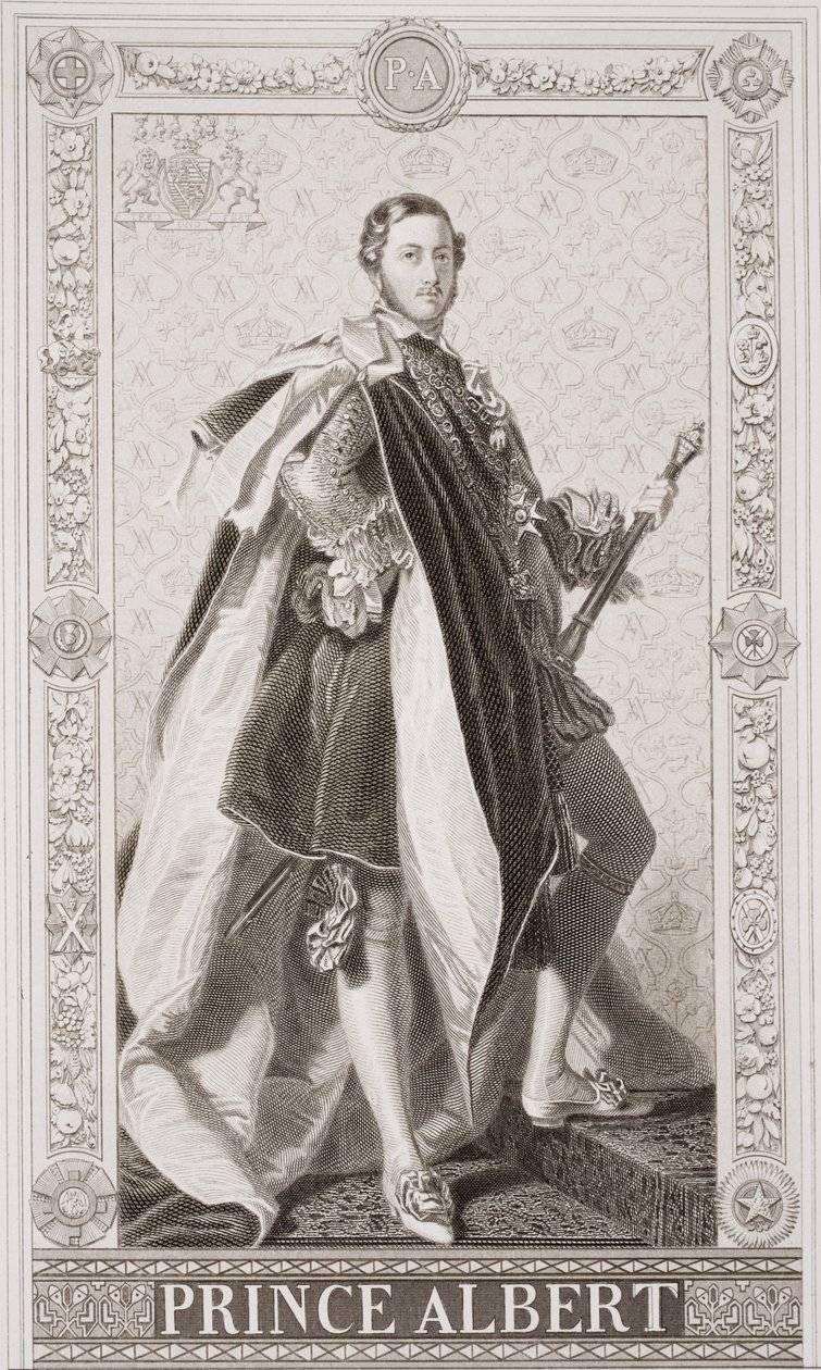 Prins Albert (1819-61) fra `Illustrationer af engelsk og skotsk historie