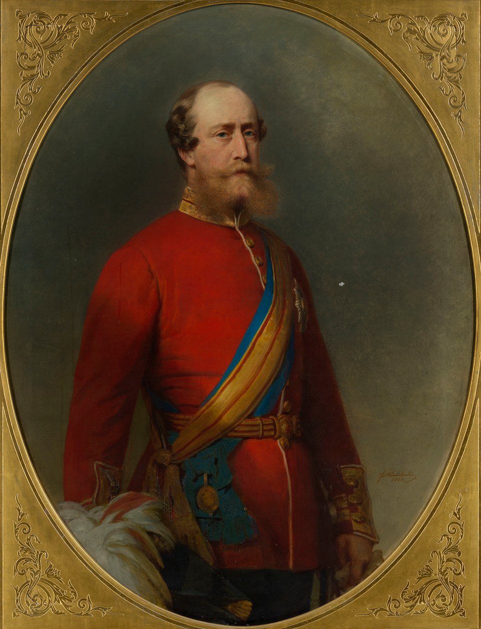 Prins Christian af Slesvig-Holsten (1831-1917) af Franz Xaver Winterhalter