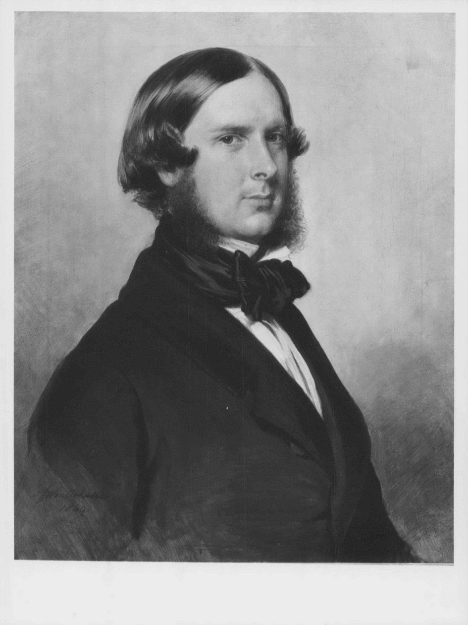 Prins Edward af Sachsen-Weimar (1823-1902) af Franz Xaver Winterhalter