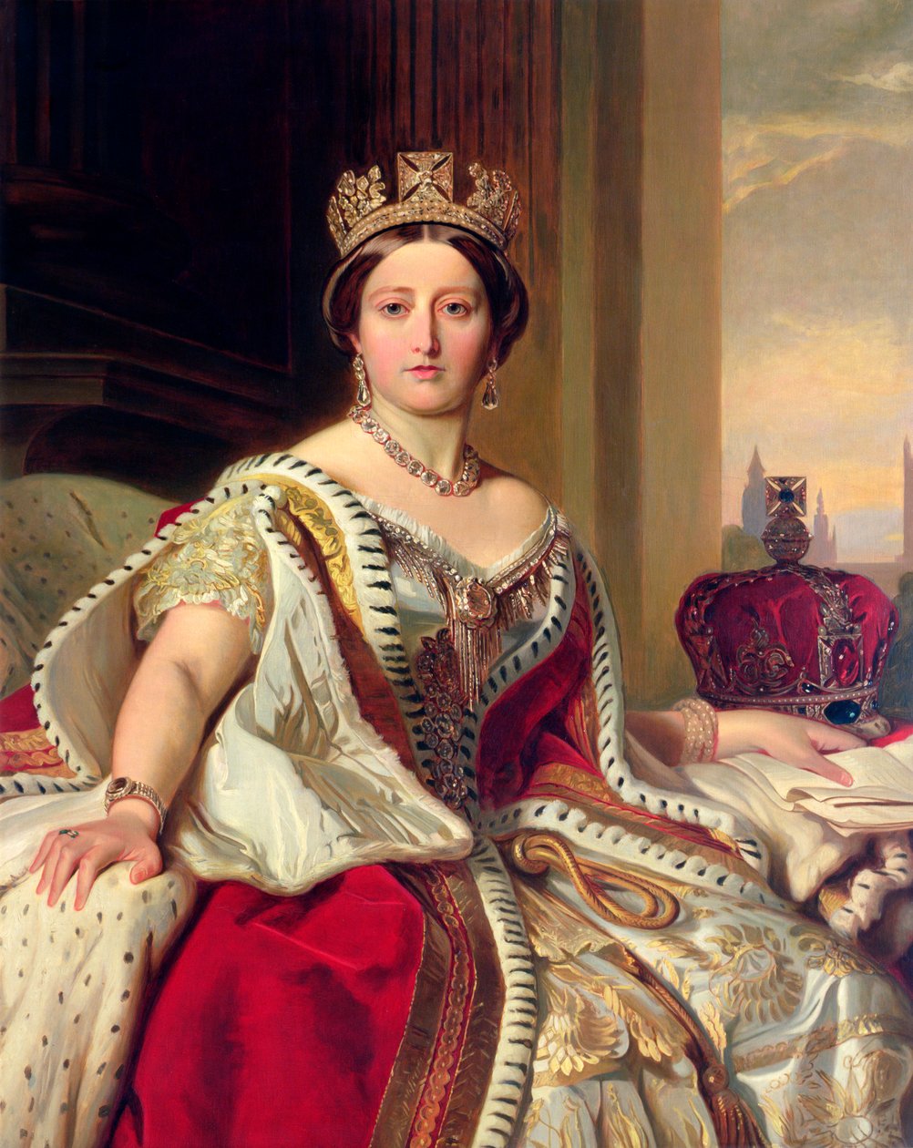 Dronning Victoria, 1859 af Franz Xaver Winterhalter