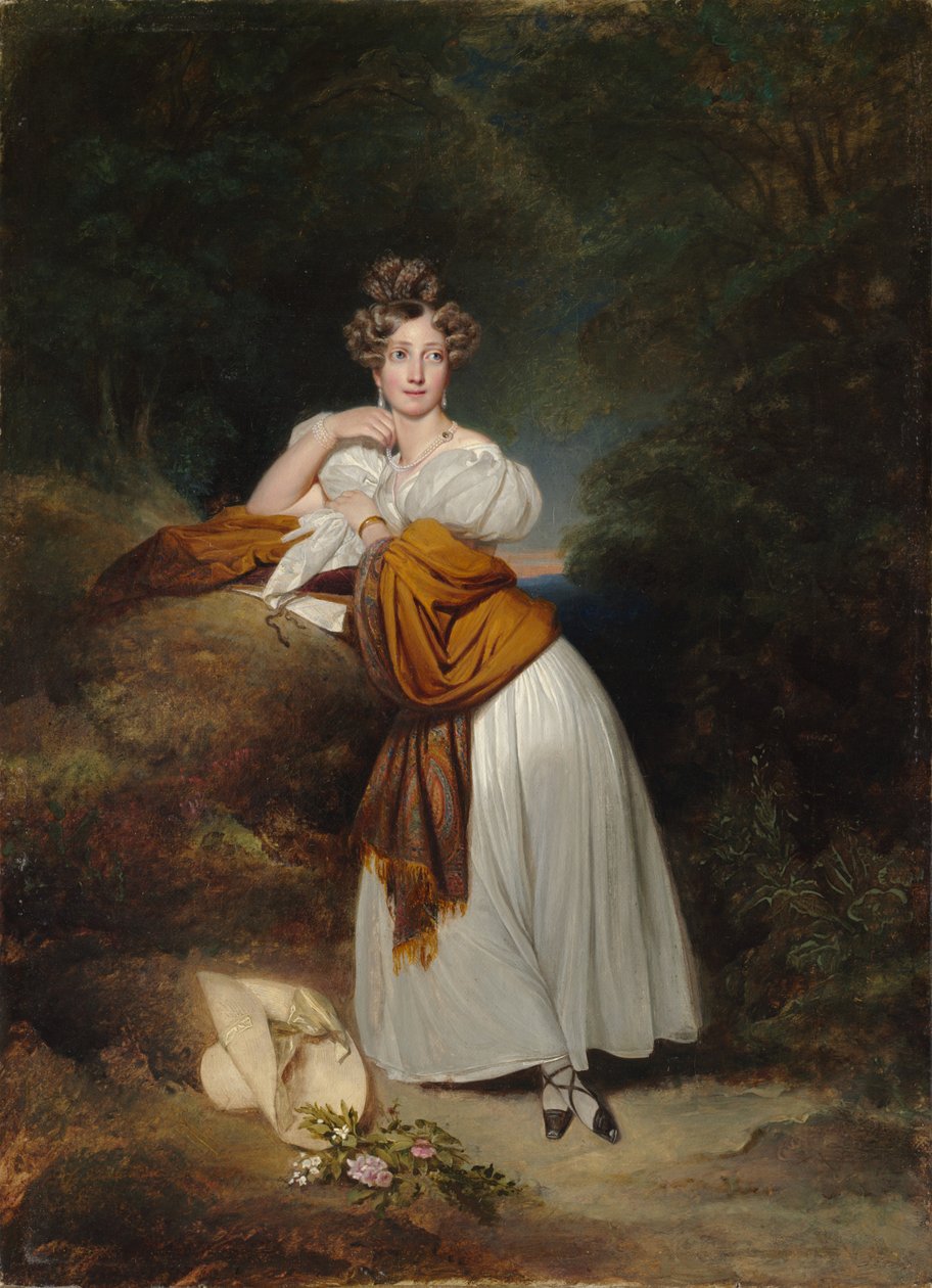 Sophie Guillemette, storhertuginde af Baden 1801-1865, 1831. af Franz Xaver Winterhalter