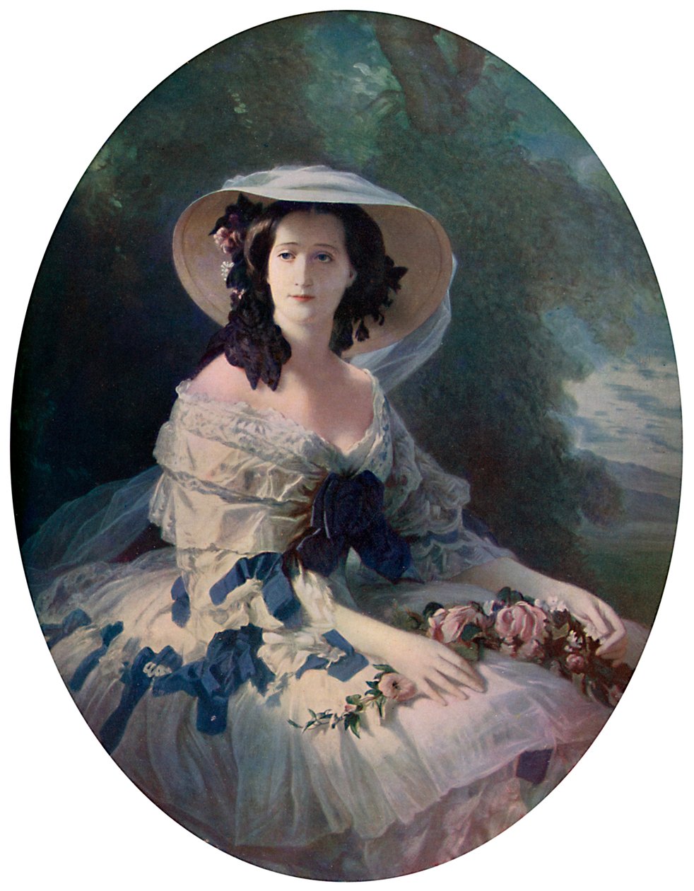 Kejserinde Eugenie, 19. århundrede, c1920 af Franz Xaver Winterhalter
