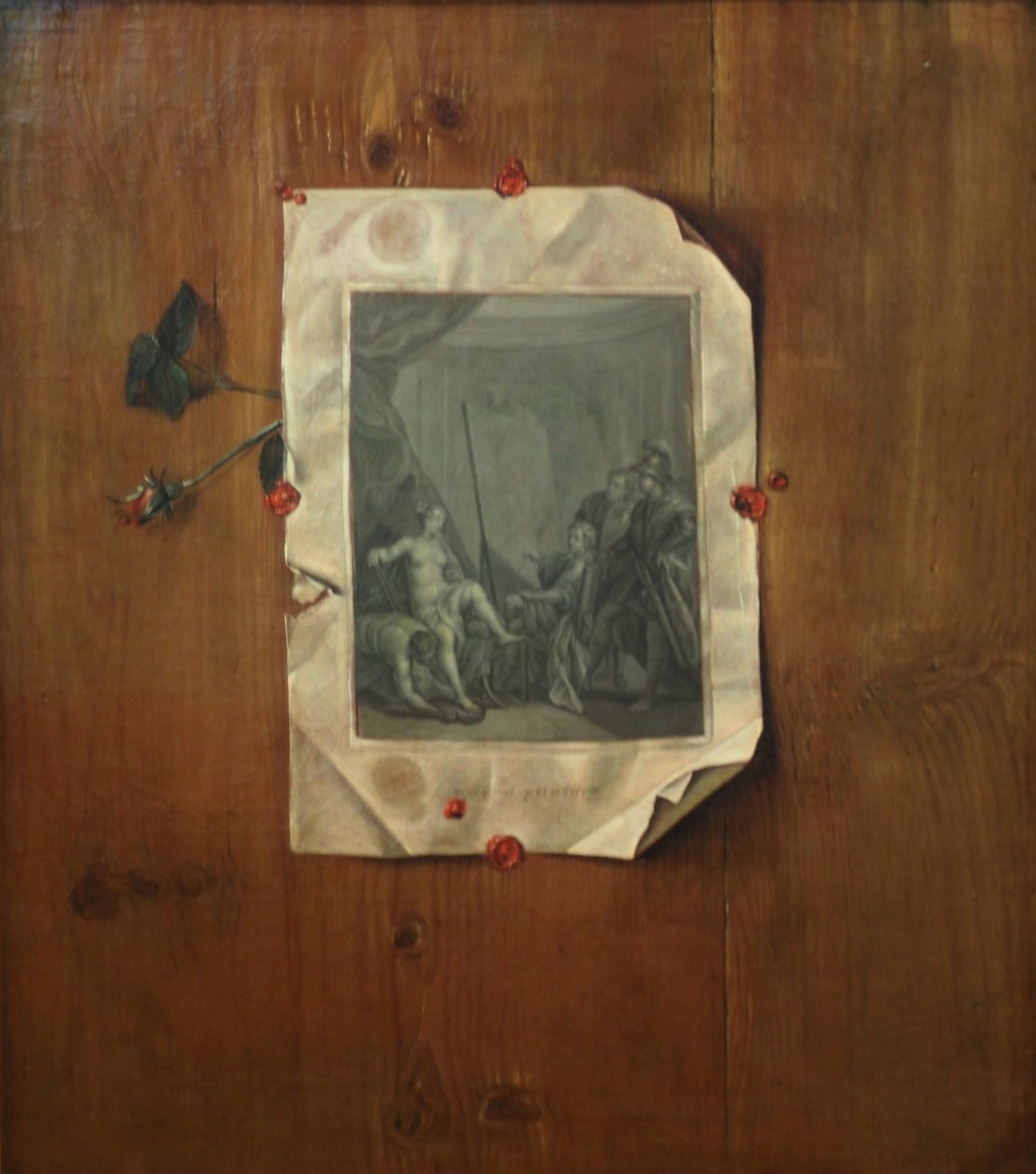 Tysk: Studievæggen (Quodlibet) af Franz de Hamilton