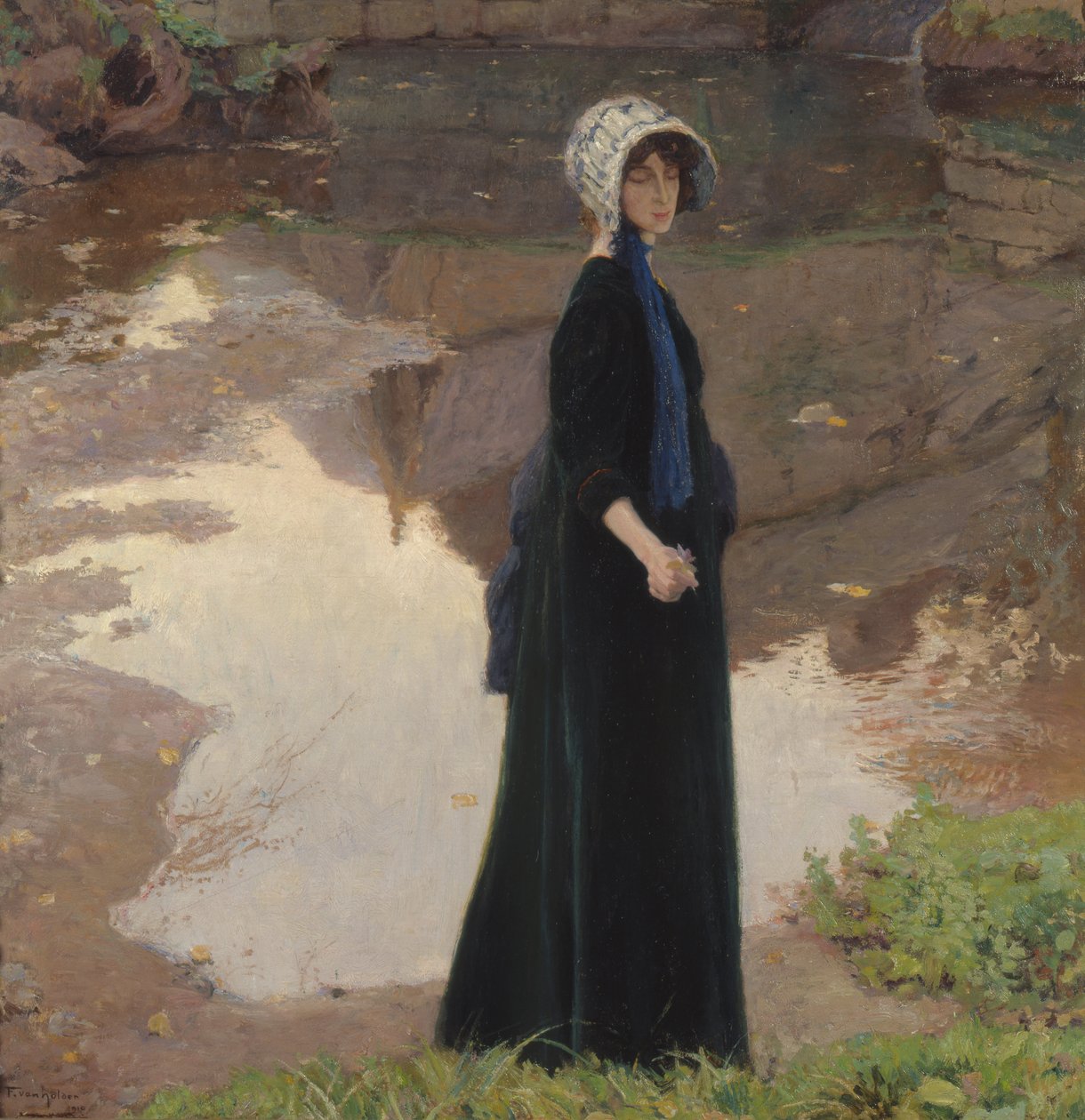 Reverie, 1910 af Franz van Holder