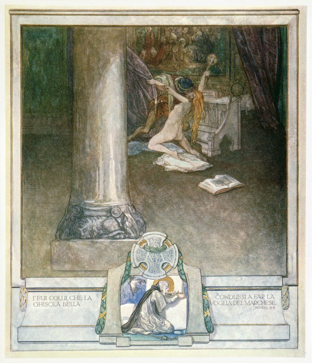 Illustration fra Dantes 