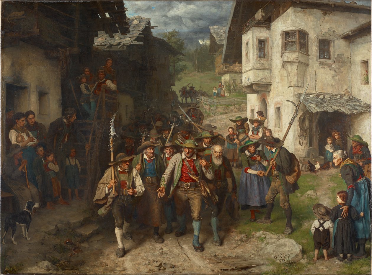 Det sidste bud af Franz von Defregger