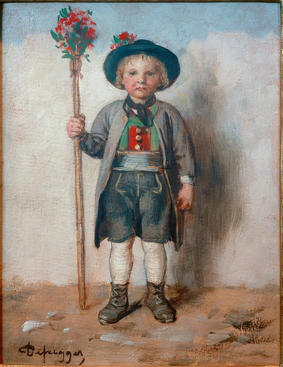 Bryllupsladeren af Franz von Defregger