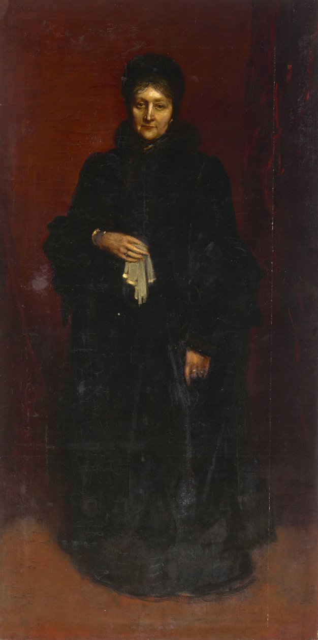 Augusta Dronning af Preussen og tysk kejserinde af Franz von Lenbach