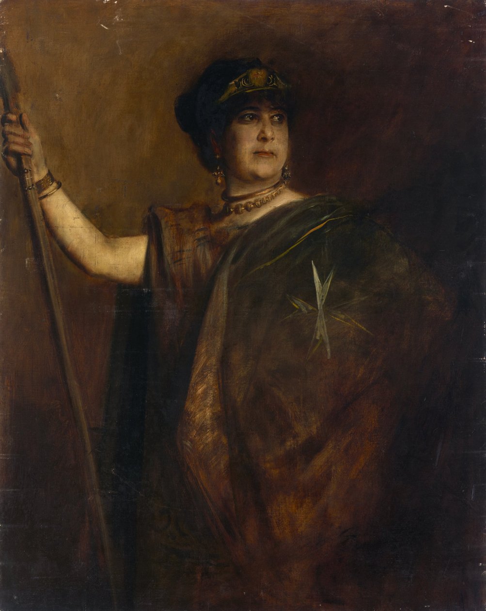 Charlotte Wolter af Franz von Lenbach