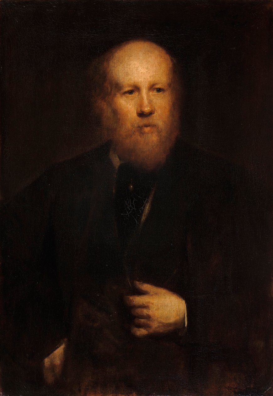 Kobberstikkeren Conrad Geyer af Franz von Lenbach
