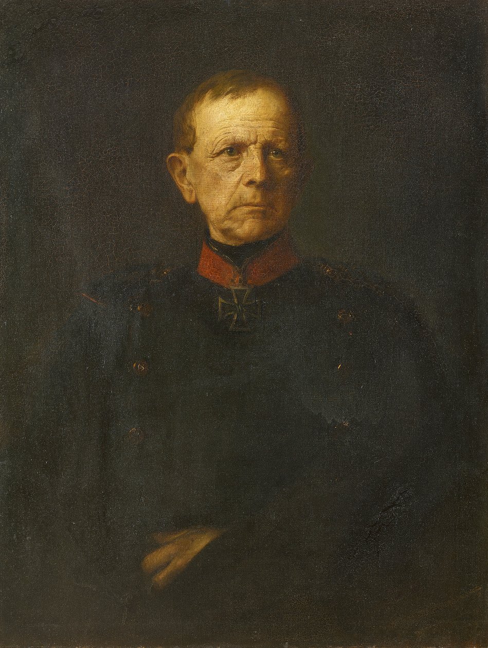 Greve Helmuth von Moltke af Franz von Lenbach