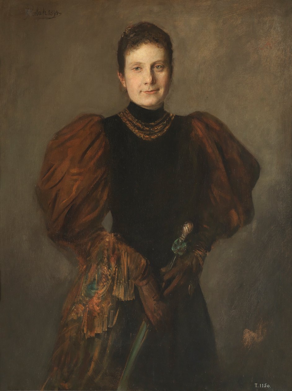 Infanta María de la Paz de Borbón, datter af Isabella II af Franz von Lenbach