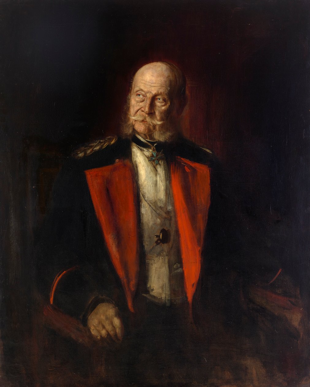 Kejser Wilhelm 1. af Franz von Lenbach