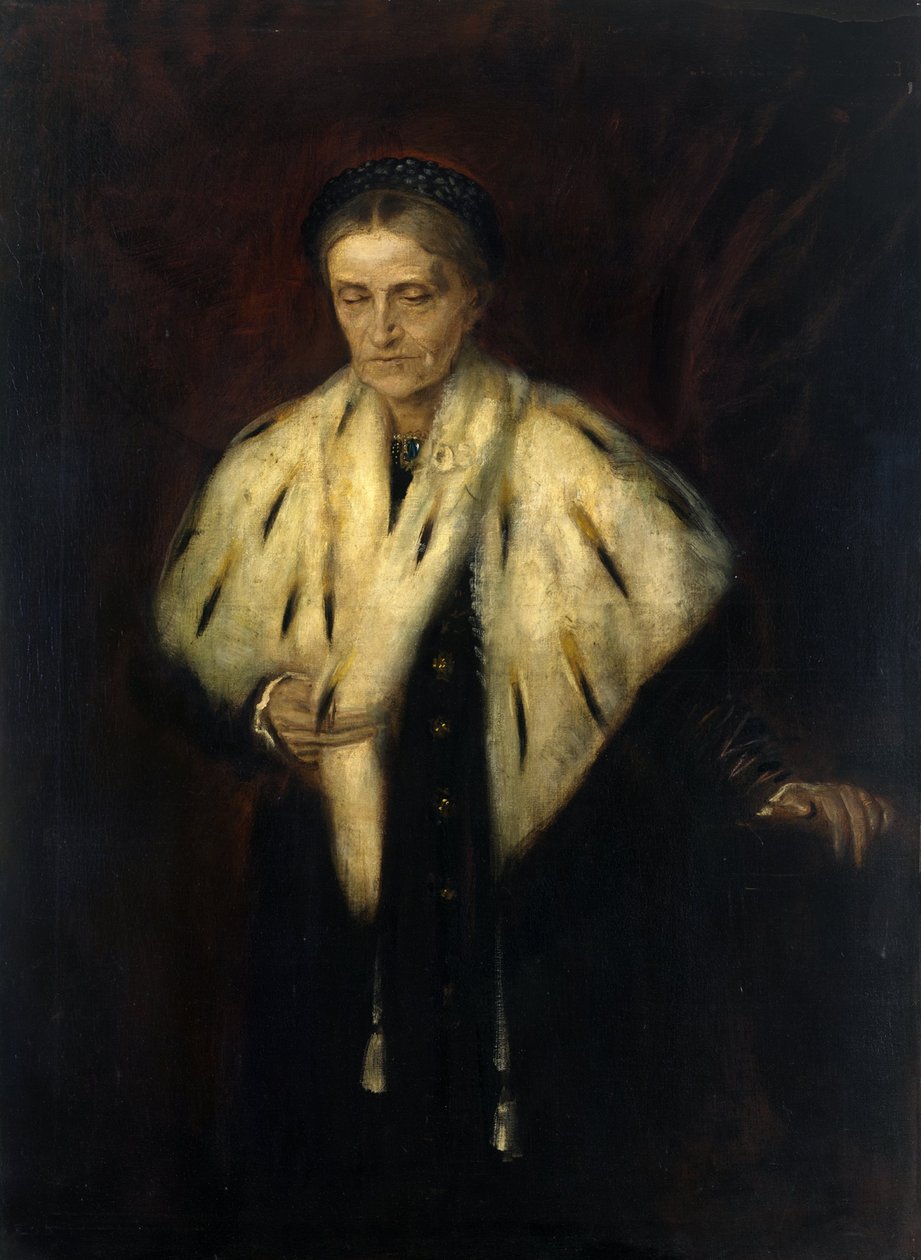 Ludovika hertuginde af Bayern af Franz von Lenbach