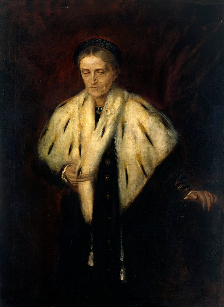 Ludovika, hertuginde i Bayern af Franz von Lenbach