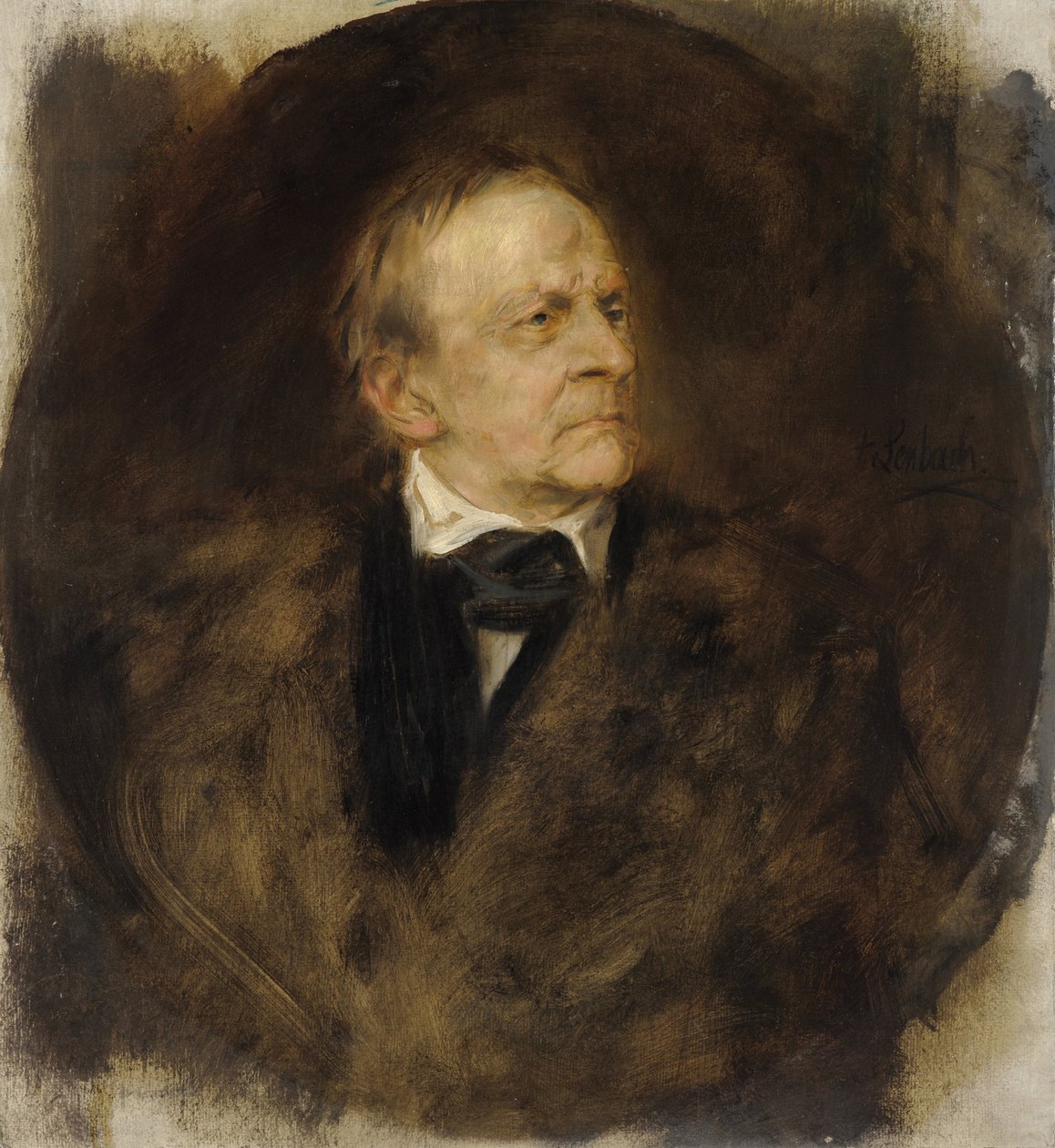 Ludwig I, konge af Bayern af Franz von Lenbach