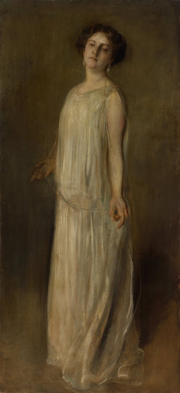 Luise kronprinsesse af Sachsen af Franz von Lenbach