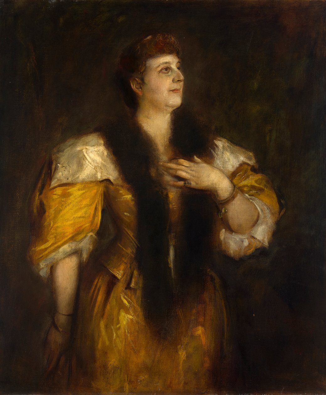 Maria Ilona (Helene) grevinde Erdödy af Franz von Lenbach