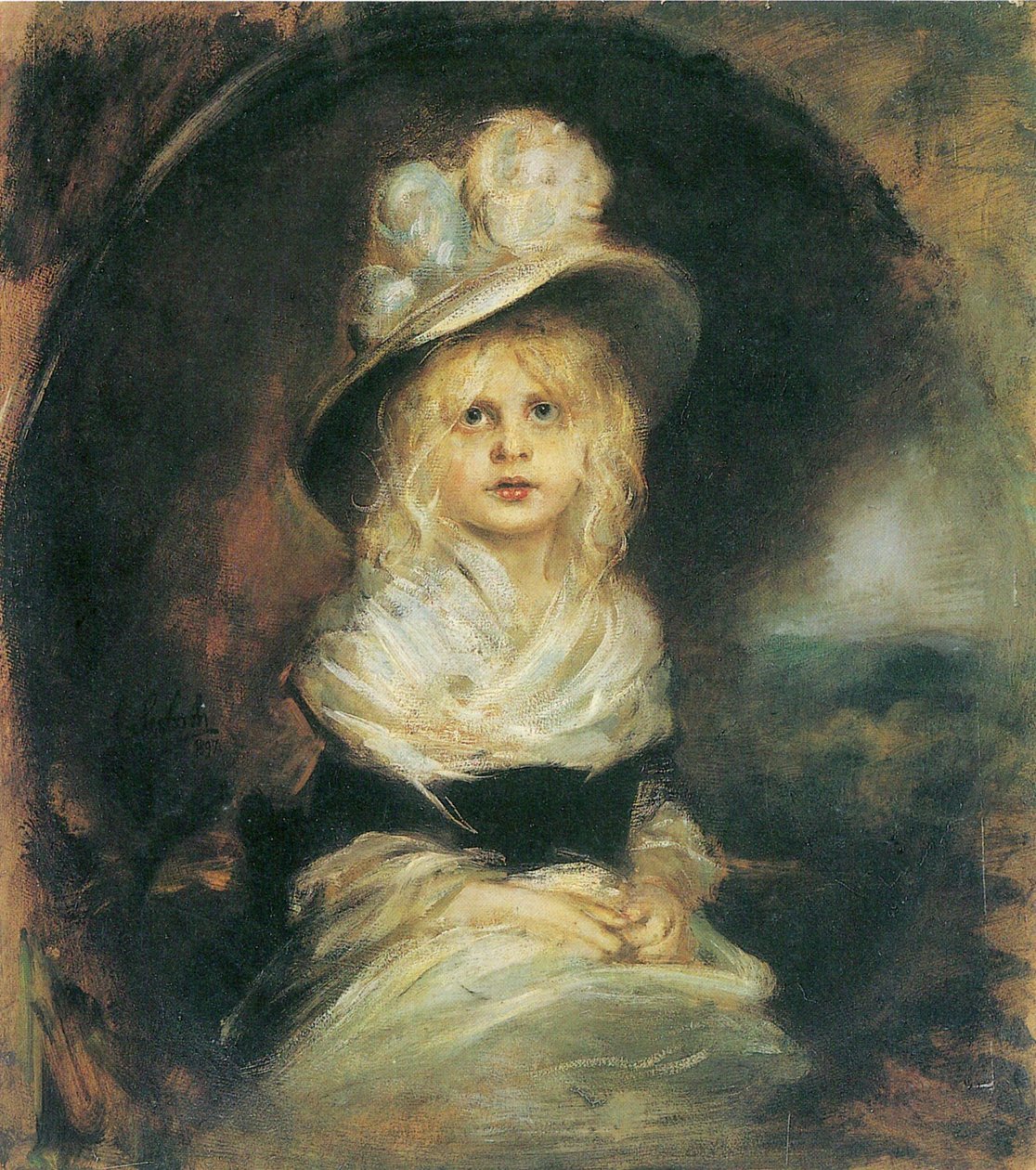 Marion Lenbach af Franz von Lenbach