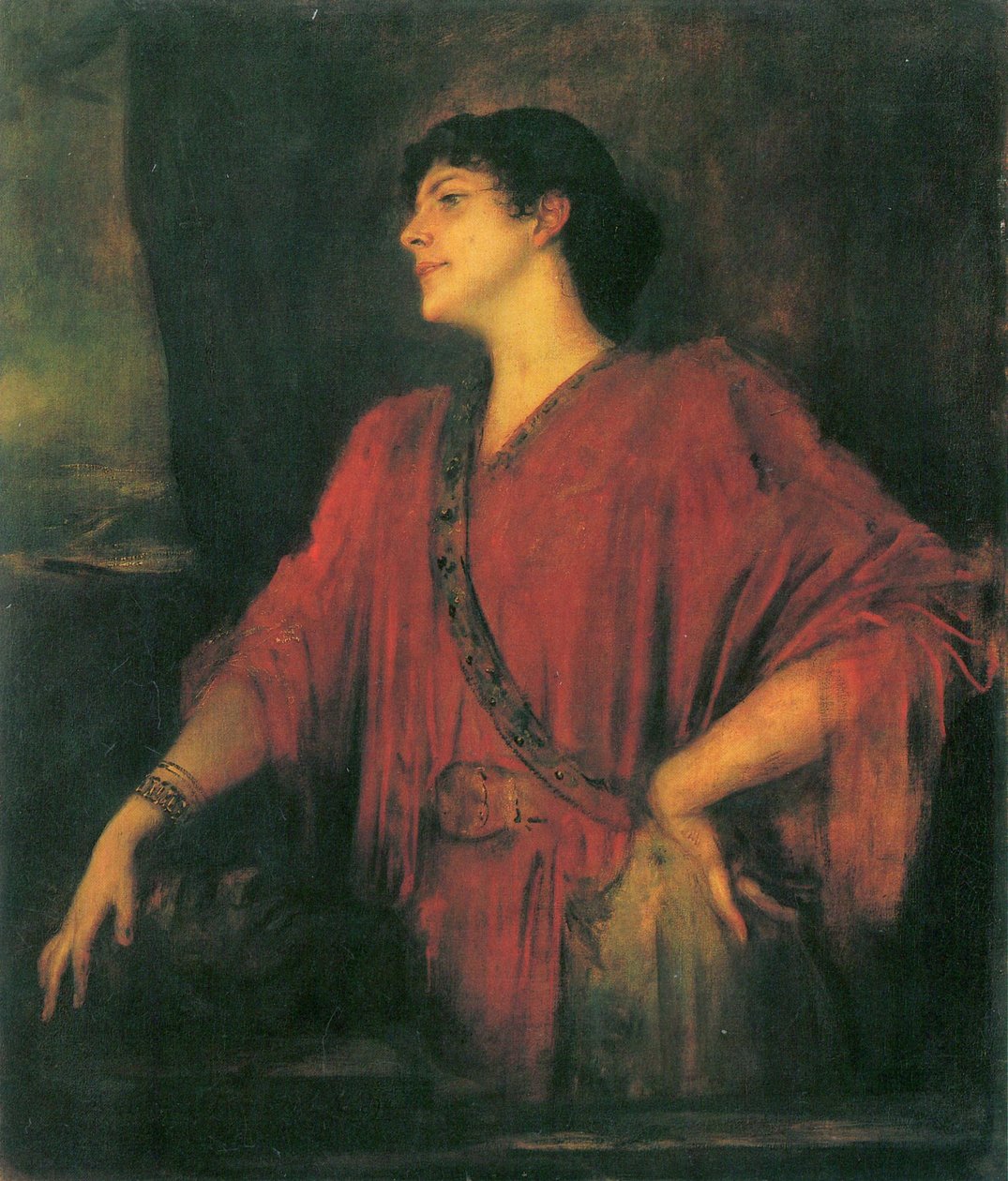 Mary Lindpaintner som Salome af Franz von Lenbach