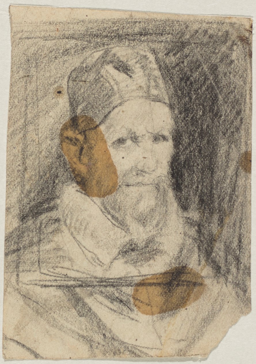 Pave Innocens X efter Velázquez af Franz von Lenbach