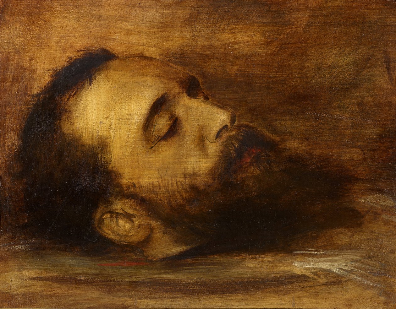 Portræt af Hermann Levi som Johannes Døberen af Franz von Lenbach