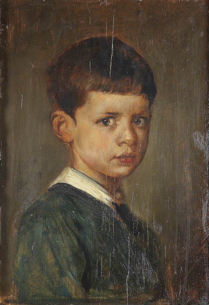 Portræt af kronprins Rupprecht af Bayern (1869-1955) af Franz von Lenbach