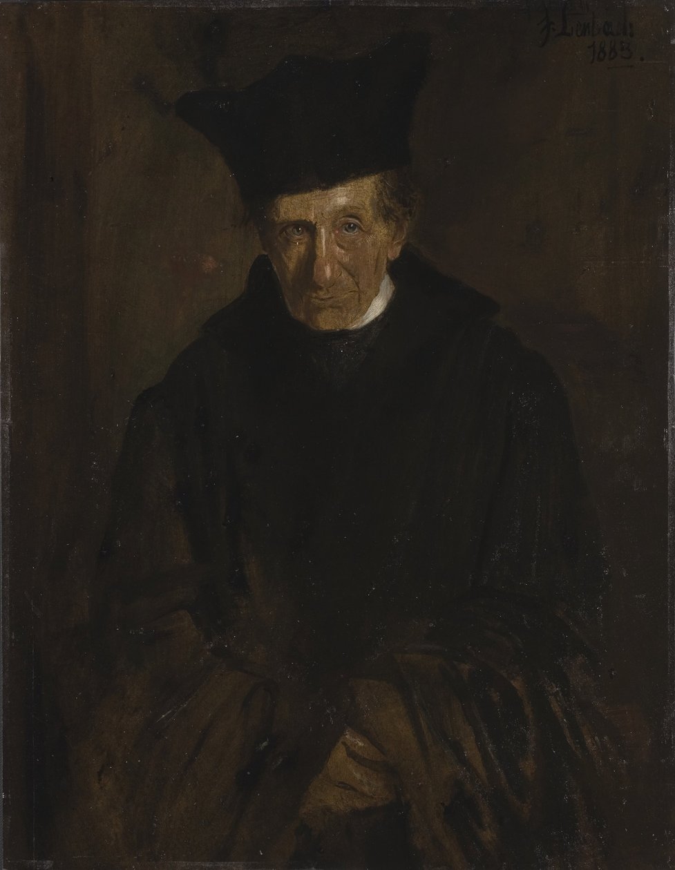 Teologen Ignaz von Döllinger af Franz von Lenbach