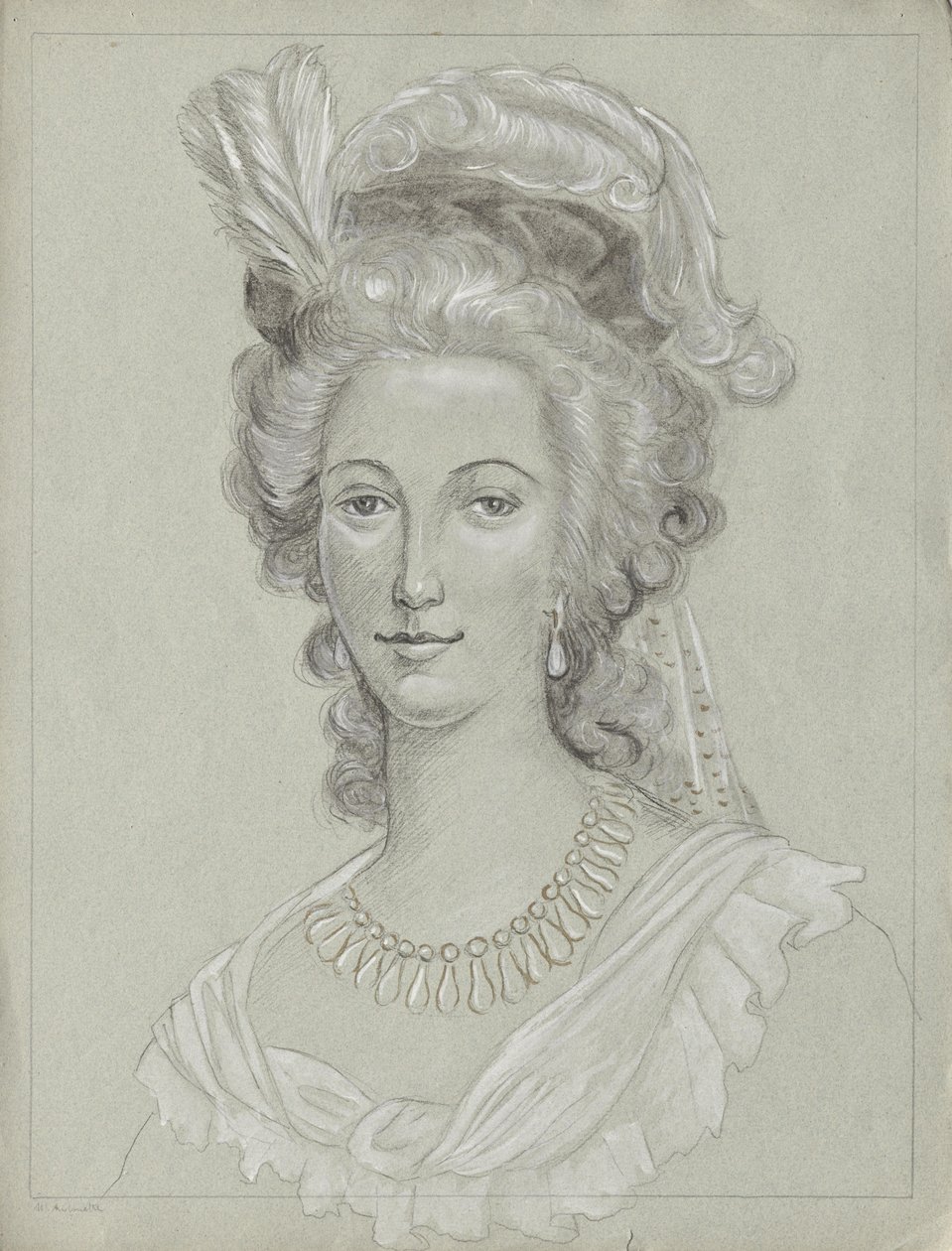 Dronning Marie Antoinette af Franz von Matsch